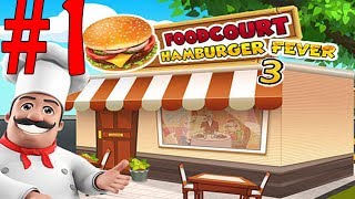 Food Court Fever: Hamburger 3 - Level 01 - 05 | food court fever | Walkthrough #1 * Apple kids Games screenshot 1