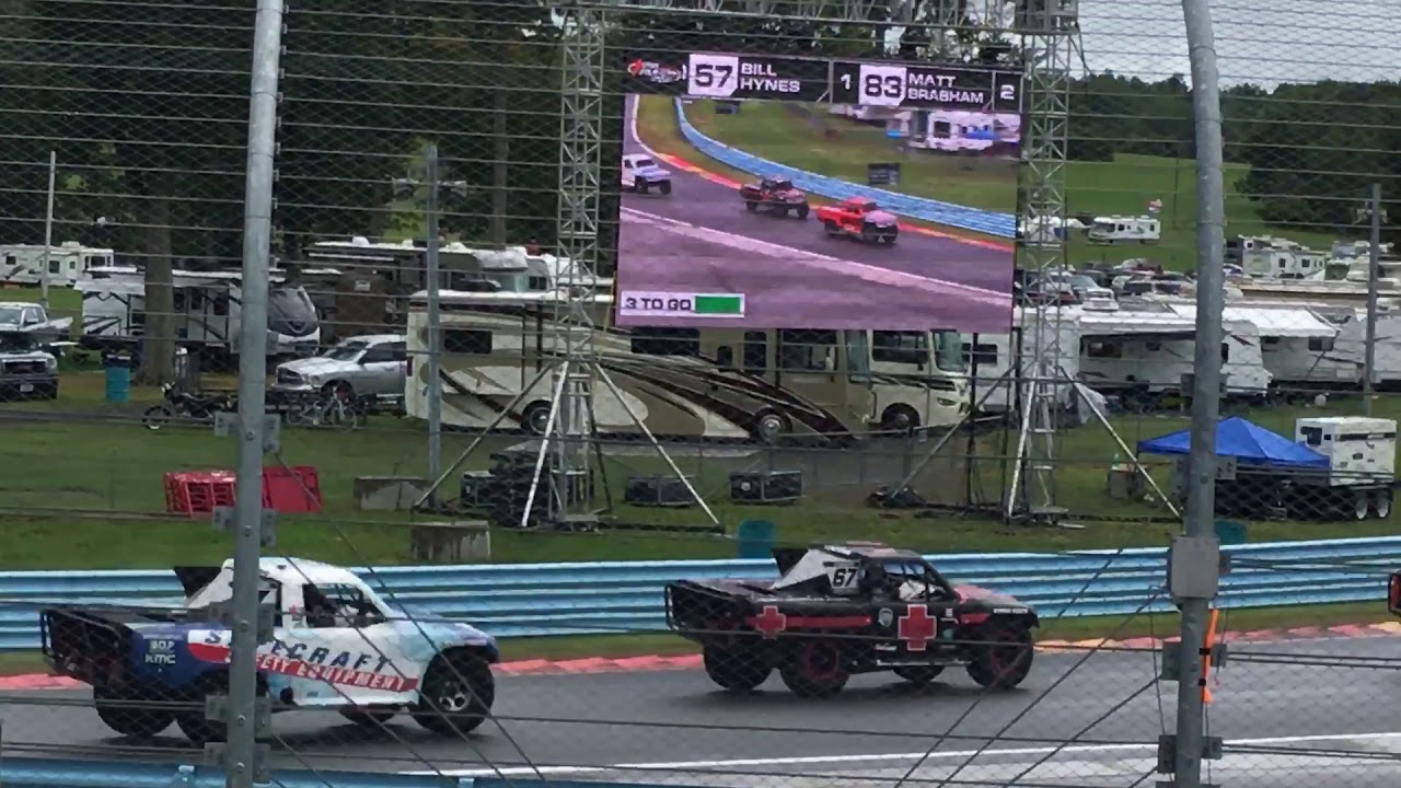 citycell Stadium SUPER Trucks hit the double ramp at Watkins Glen