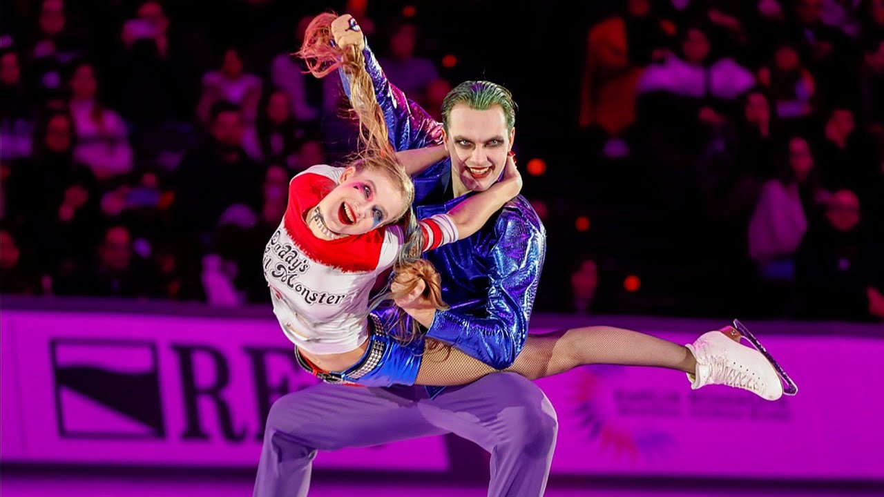 Vasilisa Kaganovskaia & Maxim Nekrasov – Joker & Harley Quinn Dance, Bol on Ice 2026 🇮🇹 Full Skate
