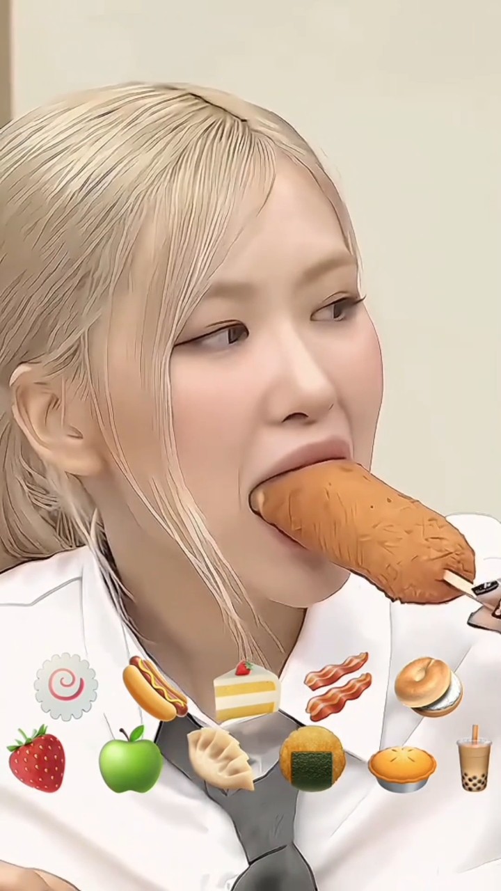 BLACKPINK Cute Mukbang #jisoo #jennie #lisa #rosé #blackpink #shorts
