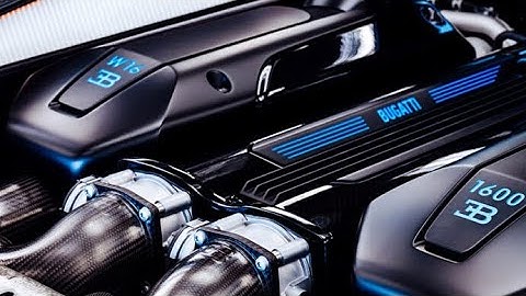 Bgatti W16 Engine – the last of its kind