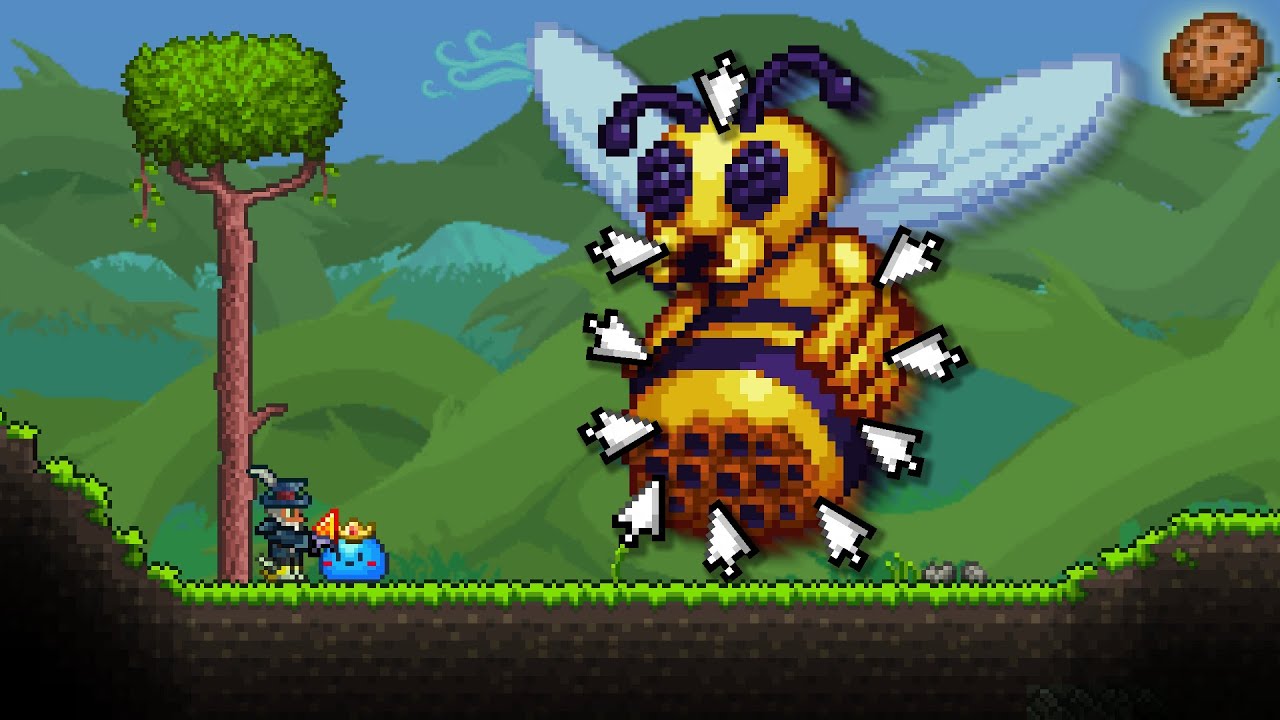 Terraria clicker. Queen Bee Terraria. Terraria Queen Bee Drops. Трутень террария.