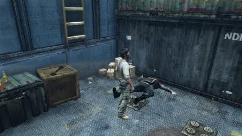 Uncharted 3 - Fight Scene On Crushing Mode (No Damage)