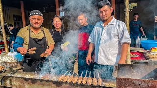 Узбекистан! Базар И Цены ? Бойкая Торговля! Дёшево, Вкусно, Быстро!