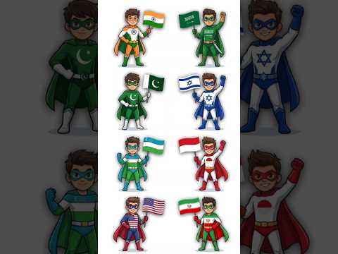 Super hero flag of the country 🌎 but Iran 🇮🇷🌎 #viral #tranding  #countryballs