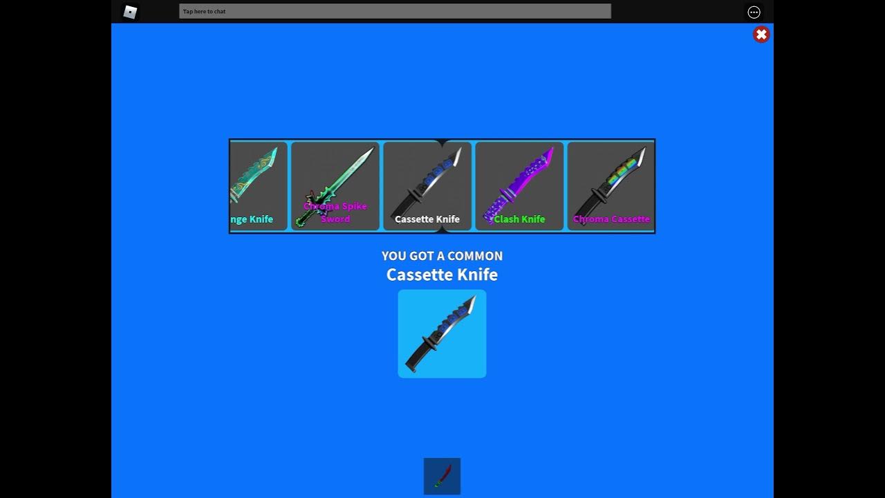 Opening every knife case inn mm3! (Roblox) YouTube