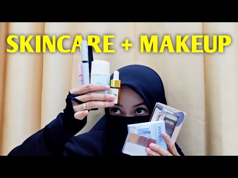 PEREMPUAN GAK SEMUANYA MAHAL! Daily Skincare + Makeup Natural (REVIEW)!