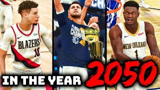 I Simmed The NBA To 2050... You Won’t BELIEVE What Happened