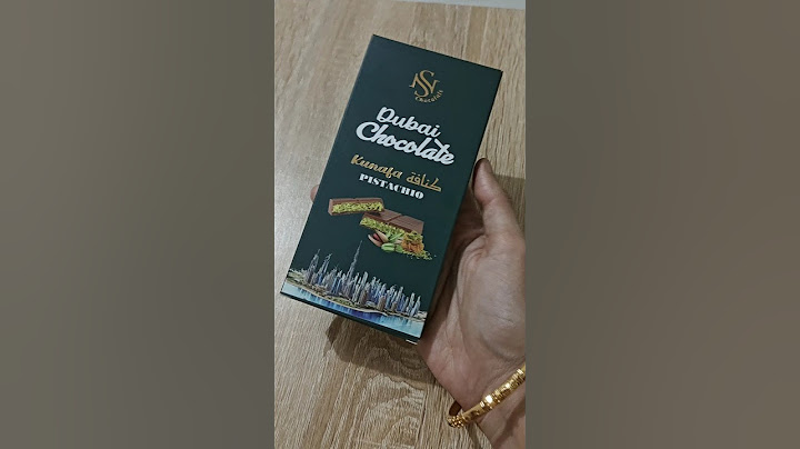 Dubai's Most Luxurious Original Kunafa Chocolate #shorts #shortsfeed #chocolate #kunafachocolate