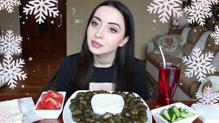 ДОЛМА ИЗ ЛИСТЬЕВ ВИНОГРАДА MUKBSNG не asmr Ayka Emilly ДОЛМА ИЗ ЛИСТЬЕВ ВИНОГРАДА MUKBSNG не asmr Ayka Emilly