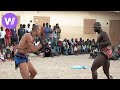 Kickboxing world champion challenges Senegalese wrestlers