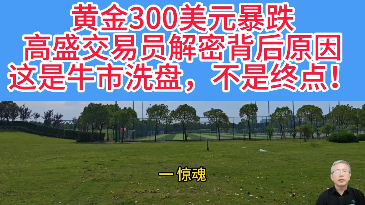 十年来最惨暴跌！高盛的解读来了：这是牛市洗盘，不是终点！金价跌得越惨机会越大！这不是崩盘，等两个信号抄底！