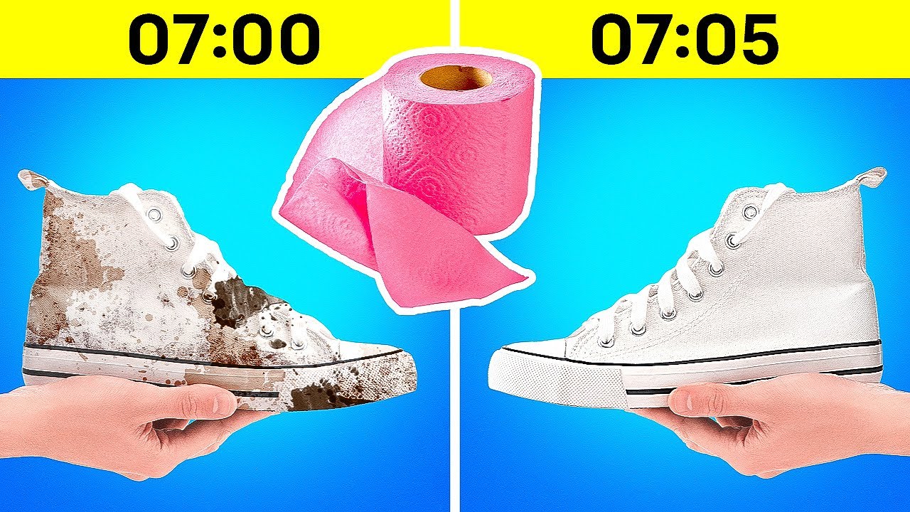 BEST SHOE HACKS FOR YOU || Shoe Cleaning Hacks, Upgrade, Foot Care