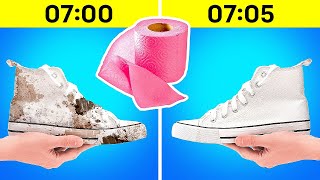 BEST SHOE HACKS FOR YOU || Shoe Cleaning Hacks, Upgrade, Foot Care