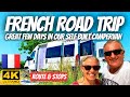 Driving to the south of france 4 day road trip in a self built campervan france roadtrip travel