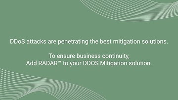 DDoS Attacks Are Penetrating The Best Mitigation Solutions: MazeBolt DDoS RADAR™