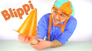 Blippi  Learning Construction Cones | 1 Hour of Blippi Videos | Educational Videos For Toddlers