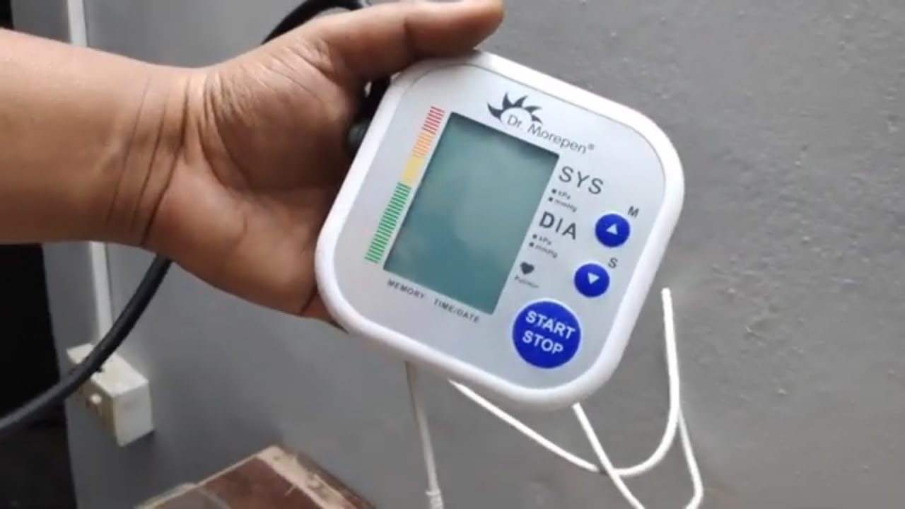 Run blood Pressure Monitor with Mobile Charger NO Battery Required