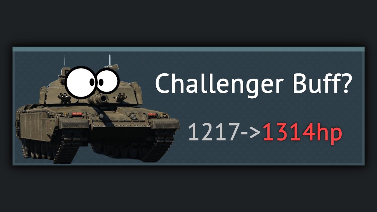 Buff Tank Engine Challenger Engine Buff? - YouTube