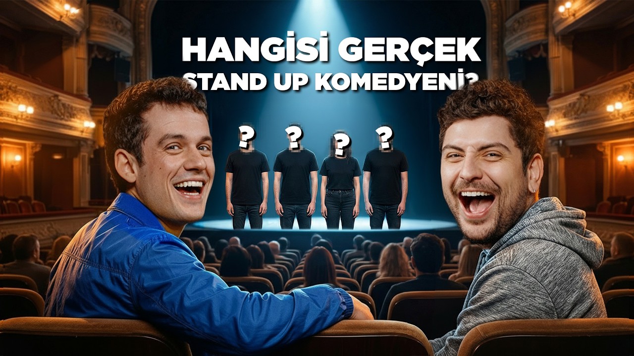 HANGİSİ GERÇEK STAND-UP KOMEDYENİ?! ft. @Çağrı Ergün