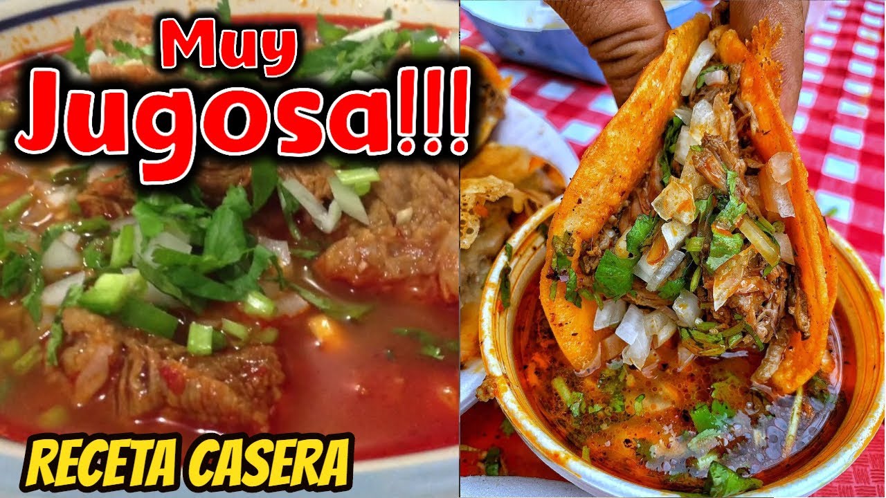 La MEJOR BIRRIA de res en CASA ? | Tacos de Birria DORADITOS, CONSOME ? |  Beef Birria Recipe ? - YouTube