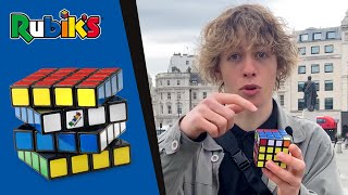 Rubik's Cube Pyramid Unboxing with George Scholey 