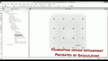 Foundation design assignment for the project of skyfi free course
