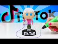 ДАНЯ МИЛОХИН из ТИК ТОК Сделала 3D Ручкой / Коллекция Фигурок