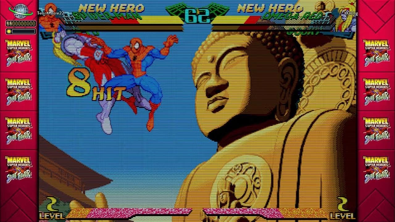 PlayStation 5 MARVEL SUPER HEROES 🆚 STREET FIGHTER Online Ranked Matches TevinMoore22 🆚 KOOJg