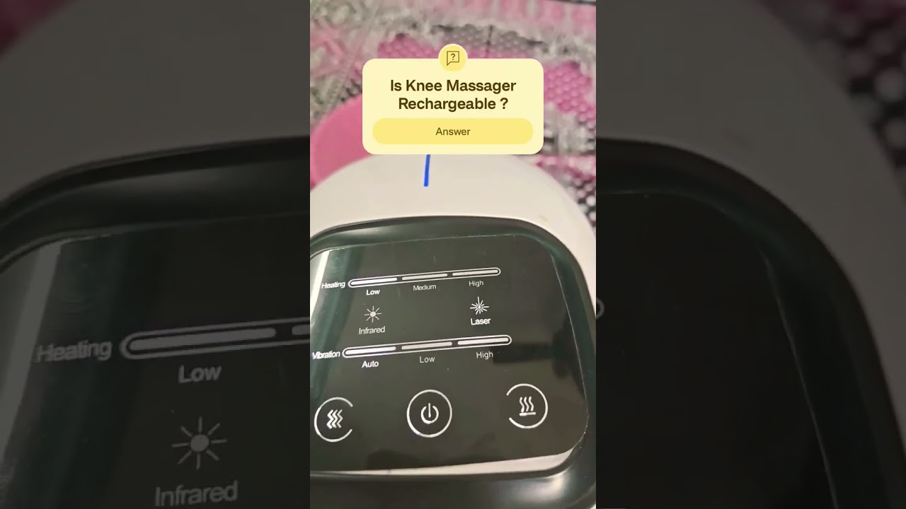 KYA KNEE MASSAGER Rechargable Hota hai ?