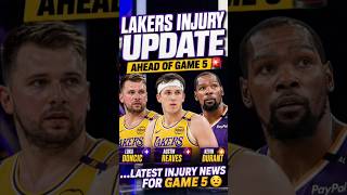 Lakers vs Rockets Game 5 injury updates| Any good news for the Lakers?? #nba #basketball