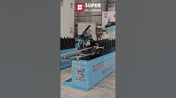 Shutter Patti Machine |  Super Roll Forming #machine #rollingshutter