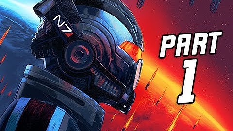 Mass Effect Legendary Edition Gameplay Walkthrough Part 1 - Nostalgia (PS5 4k)