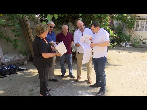 მერის მოვალეობის შემსრულებელი მშენებარე ობიექტებზე