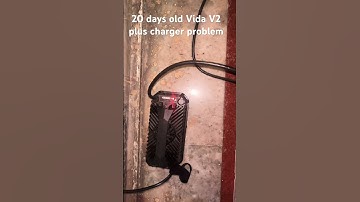 Charger not working in 1 month old Hero vida v2 plus #vida #Vidav2plus  #hero #automobile #auto