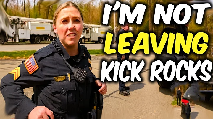 FEMALE SERGEANT *GETS OWNED* INTIMIDATION FAIL! COPS DISMISSED DO WALK OF SHAME *1ST AMENDMENT AUDIT