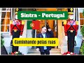 PORTUGAL 🇵🇹 - CAMINHANDO PELO O CENTRO DE SINTRA VLOG
