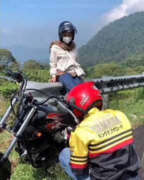 STORY WA RX KING KEREN || TOURING BARENG CEWEK NAIK RX KING
