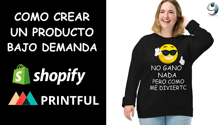 Crea tu tienda bajo demanda con Printful y Shopify