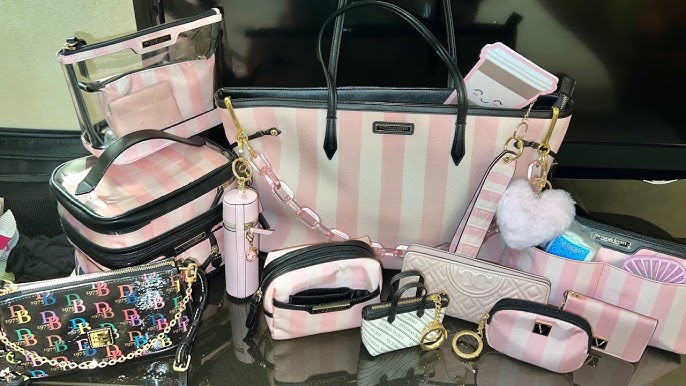 The Victoria's Secret Getaway Travel Tote/ whats in my bag/ travel