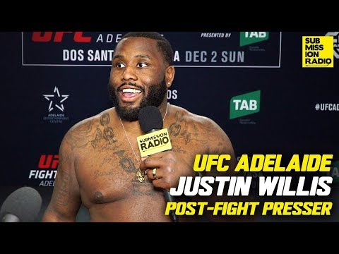Justin Willis Explains Backstage Incident With Mark Hunt, Tai Tuivasa Post-Fight | UFC ADELAIDE