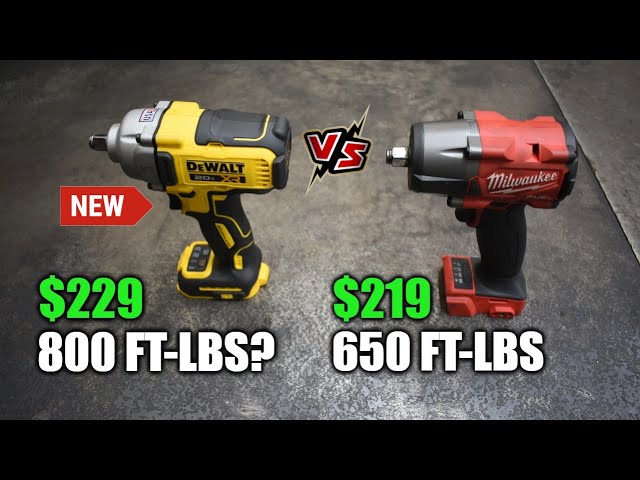 DEWALT, 20V MAX* XR 1/2in. Mid-Range Impact Wrench Kit, Drive Size 1/2 in,  Volts 20, Battery Type Lithium-ion, Model# DCF891Q1