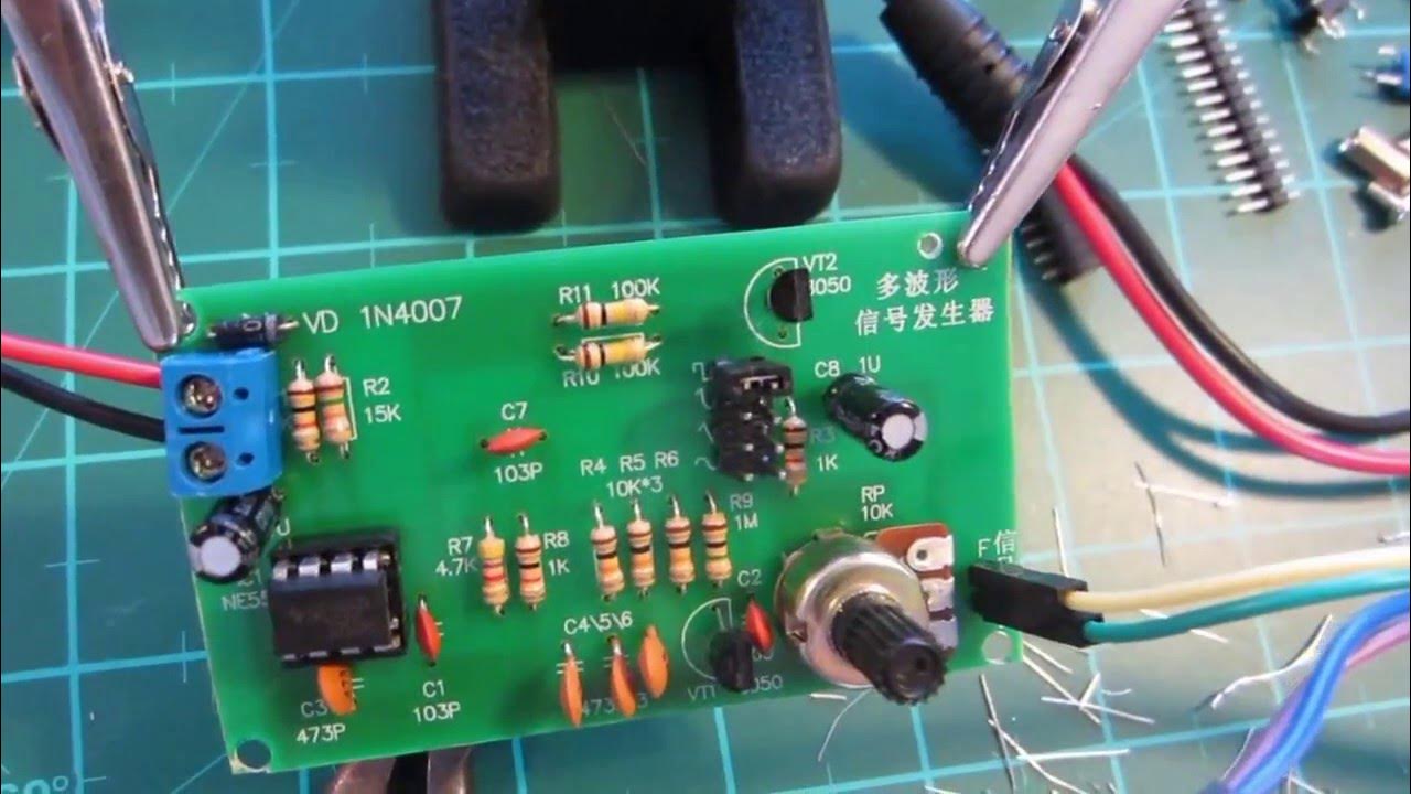 555 Signal Generator DIY KIT Review YouTube