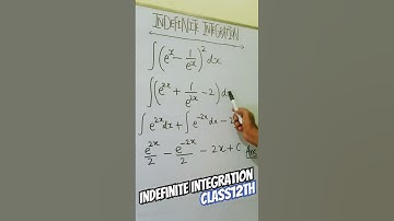 Indefinite Integration ||#ytshorts #indefiniteintegration #mathskills #class12maths