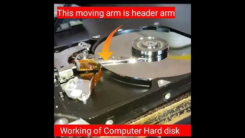HDD Hard Disk working Youtube Shorts video