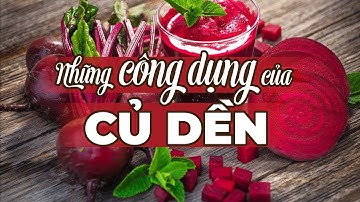 Những công dụng của củ dền có thể bạn chưa biết