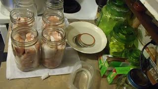 Canning Chicken Legs || Raw Pack Method