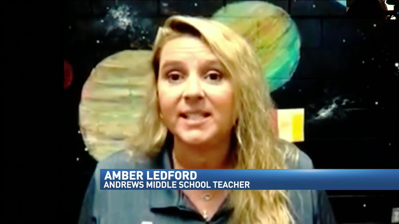 Andrews Middle School preparing for eclipse and campers YouTube