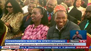 Uhuru Kenyatta kwanĩrĩrwo ta mũtongoria wa Agĩkũyũ mũcemanio-inĩ wa #Limuru3