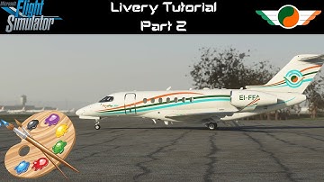 MSFS Livery Course | Part 2 | Some Options and Techniques